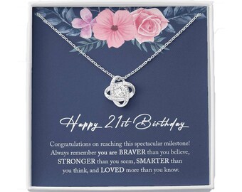 21st birthday jewellery gifts for her