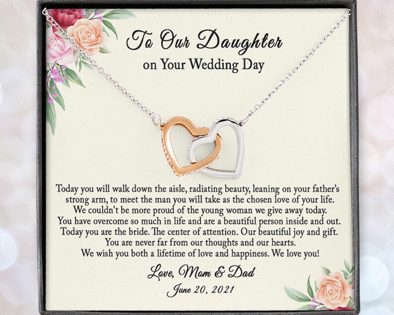 Daughter Wedding Gift From Parents Bride Gift From Mother of Etsy