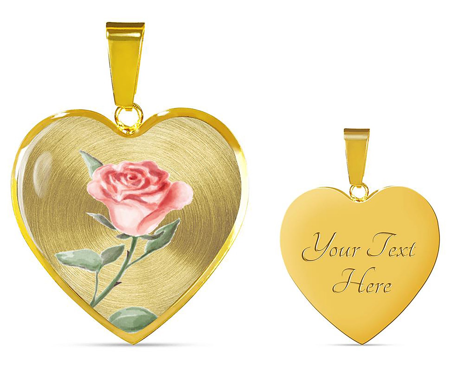 June Birth Flower Necklace Rose Necklace Birth Month Flower Etsy