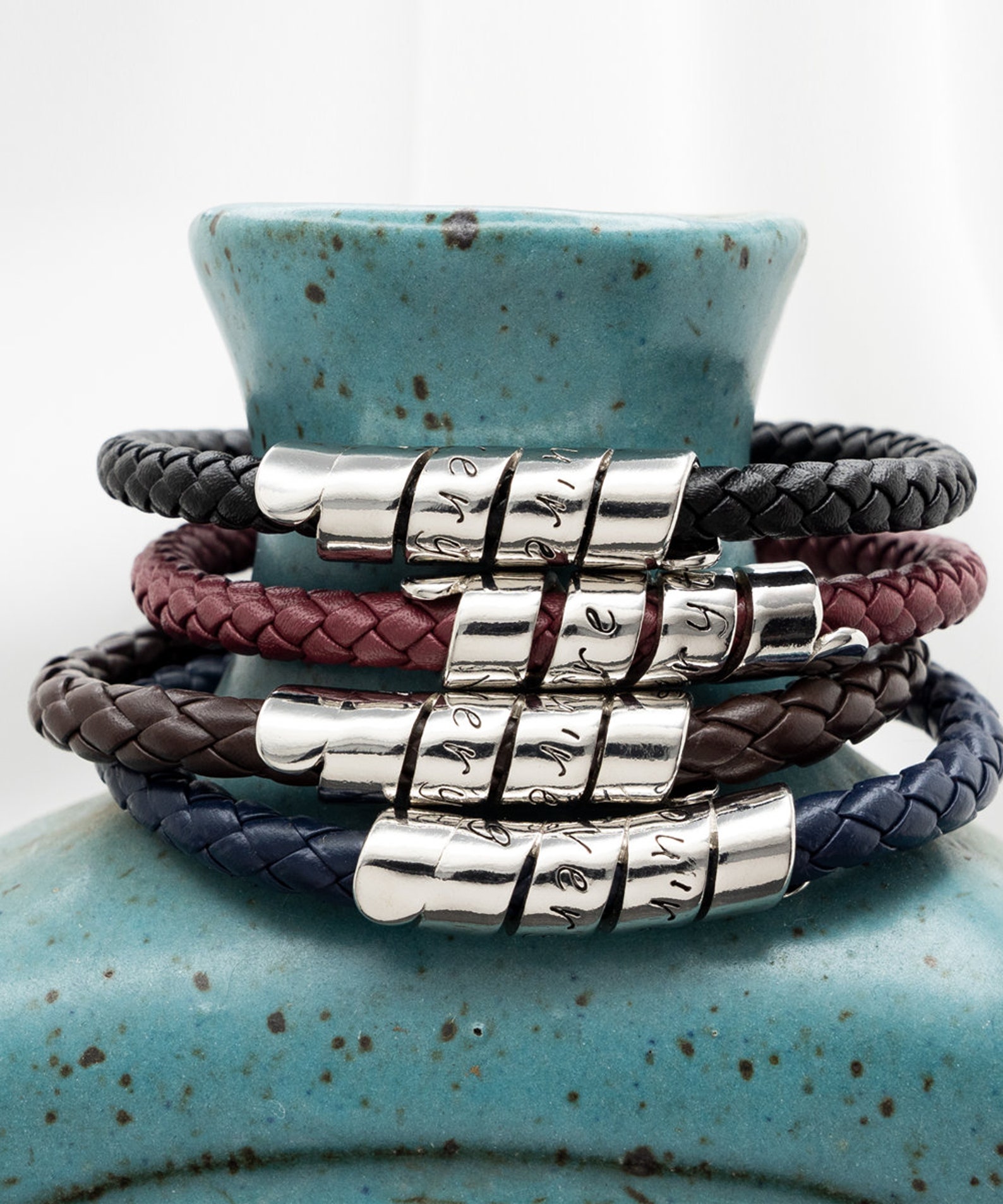 Son leather bracelet Clearance
