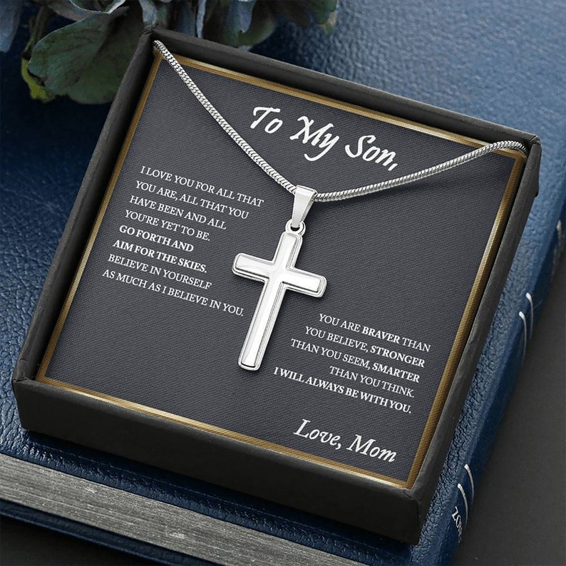 To My Son Keepsake Gift For Son Gift For Son From Mom From Etsy