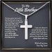 Little Brother Gift, Gift for Little Brother from Big Sister, Little Brother Birthday Gift, Teenage Brother, Younger Brother, Graduation 