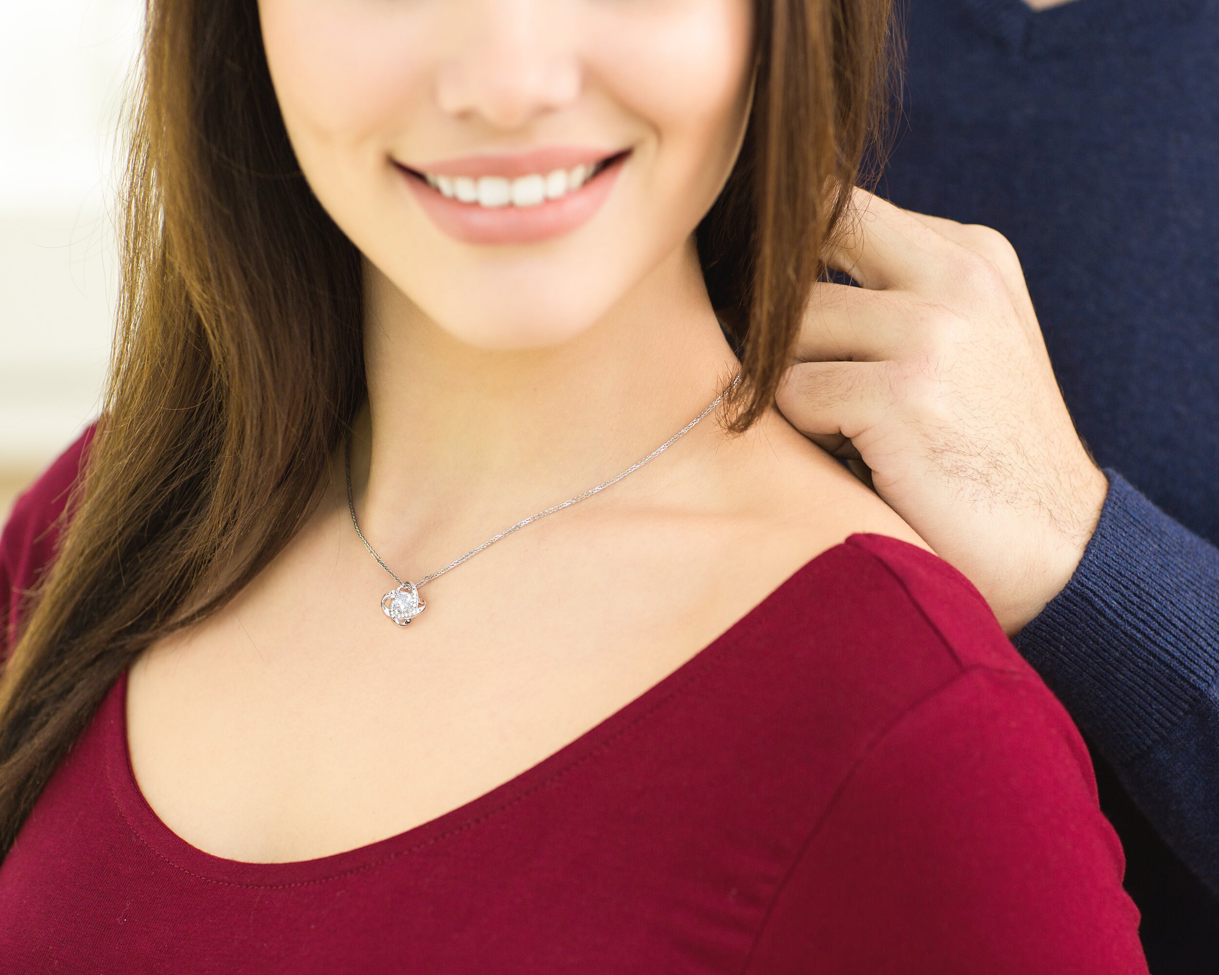 To My Girlfriend Necklace Necklace for Girlfriend Birthday Etsy