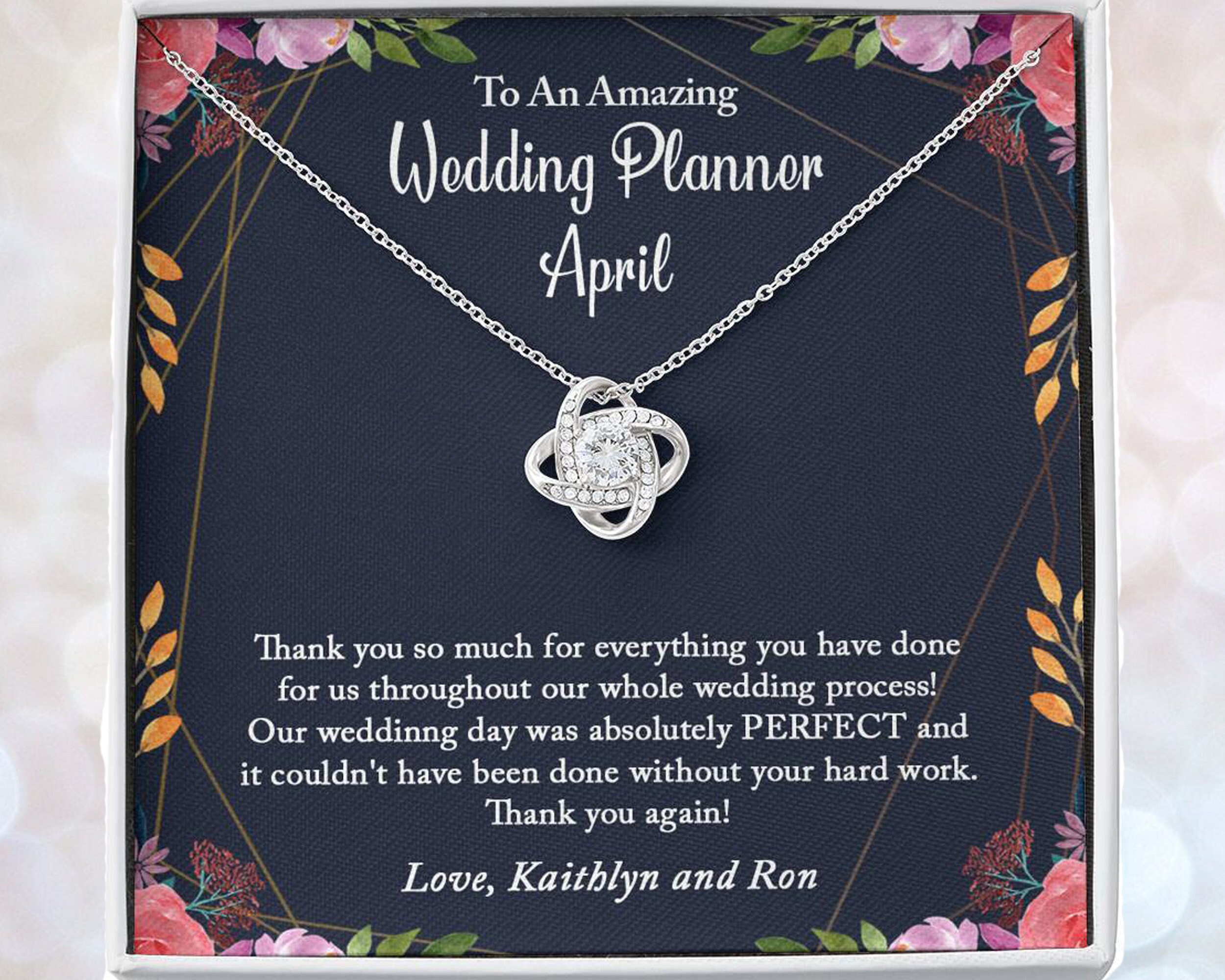 Wedding Planner Gift Personalized Wedding Planner Gift for Etsy