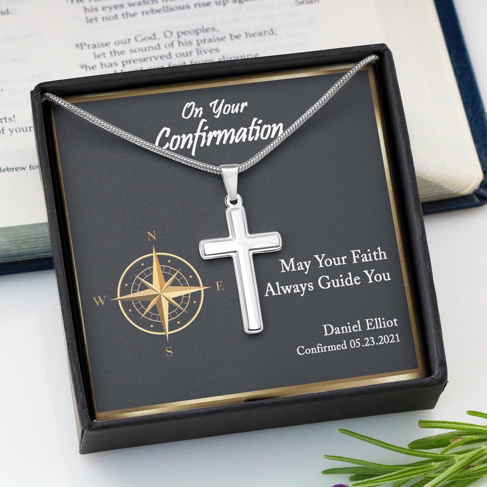 Personalized Confirmation Gifts for Boys Confirmation Cross Etsy