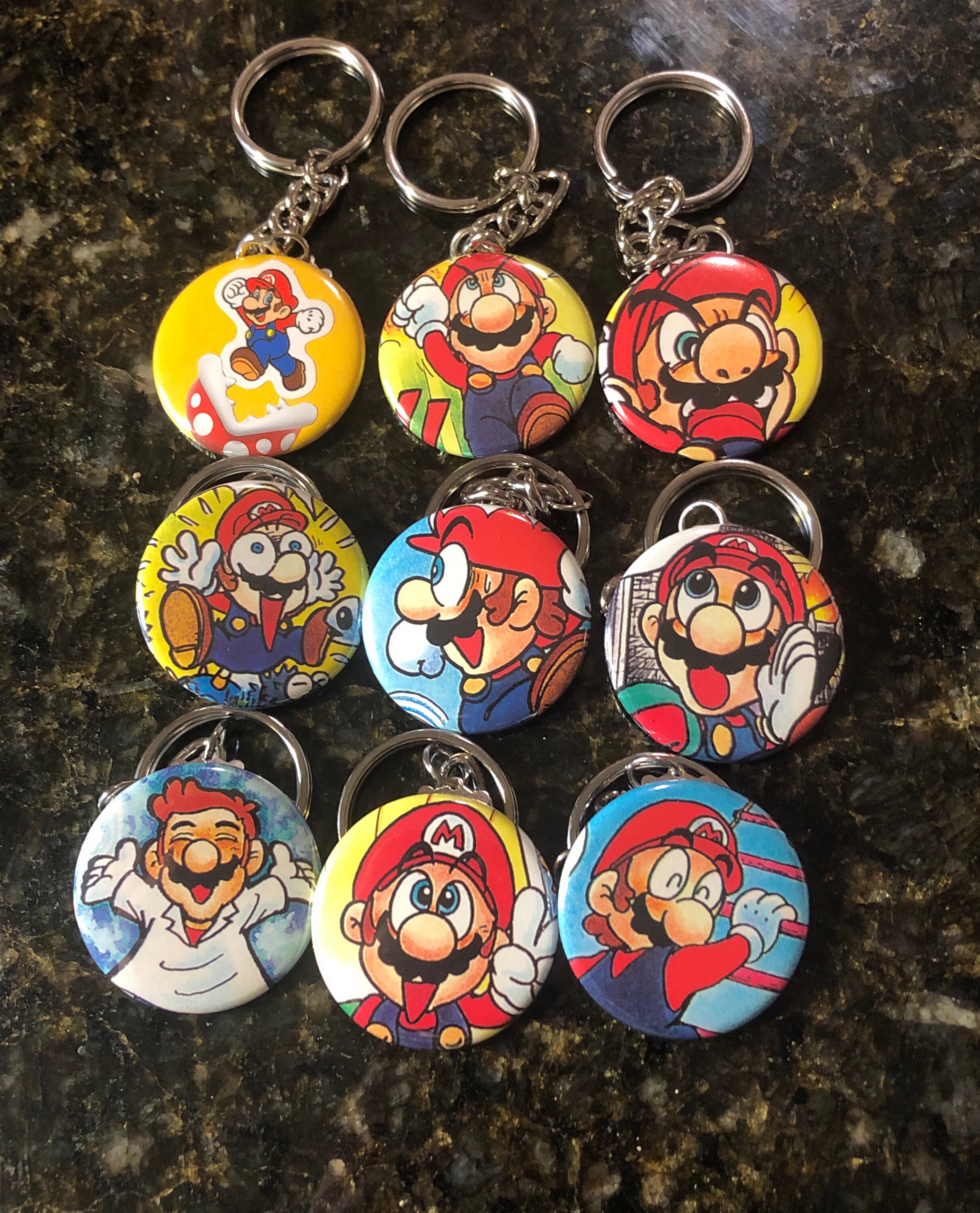 Video Game Keychain Mystery Bag Etsy