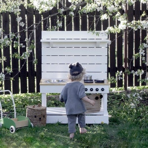 Mud kitchen play kitchen pretend kitchen outdoor indoor play kitchen