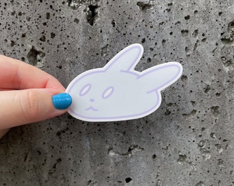 Squishy Bunny Sticker | Vinyl Sticker