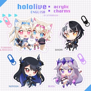 Hololive: Advent - Acrylic Charms