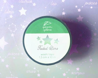 FADED STARS Washi Tape