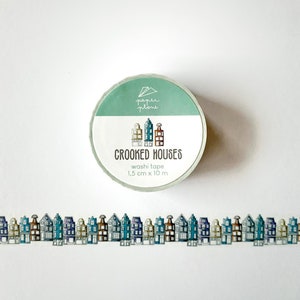 CROOKED HOUSES Washi Tape immagine 2