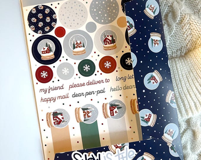 Featured listing image: LETTER SET boule de neige