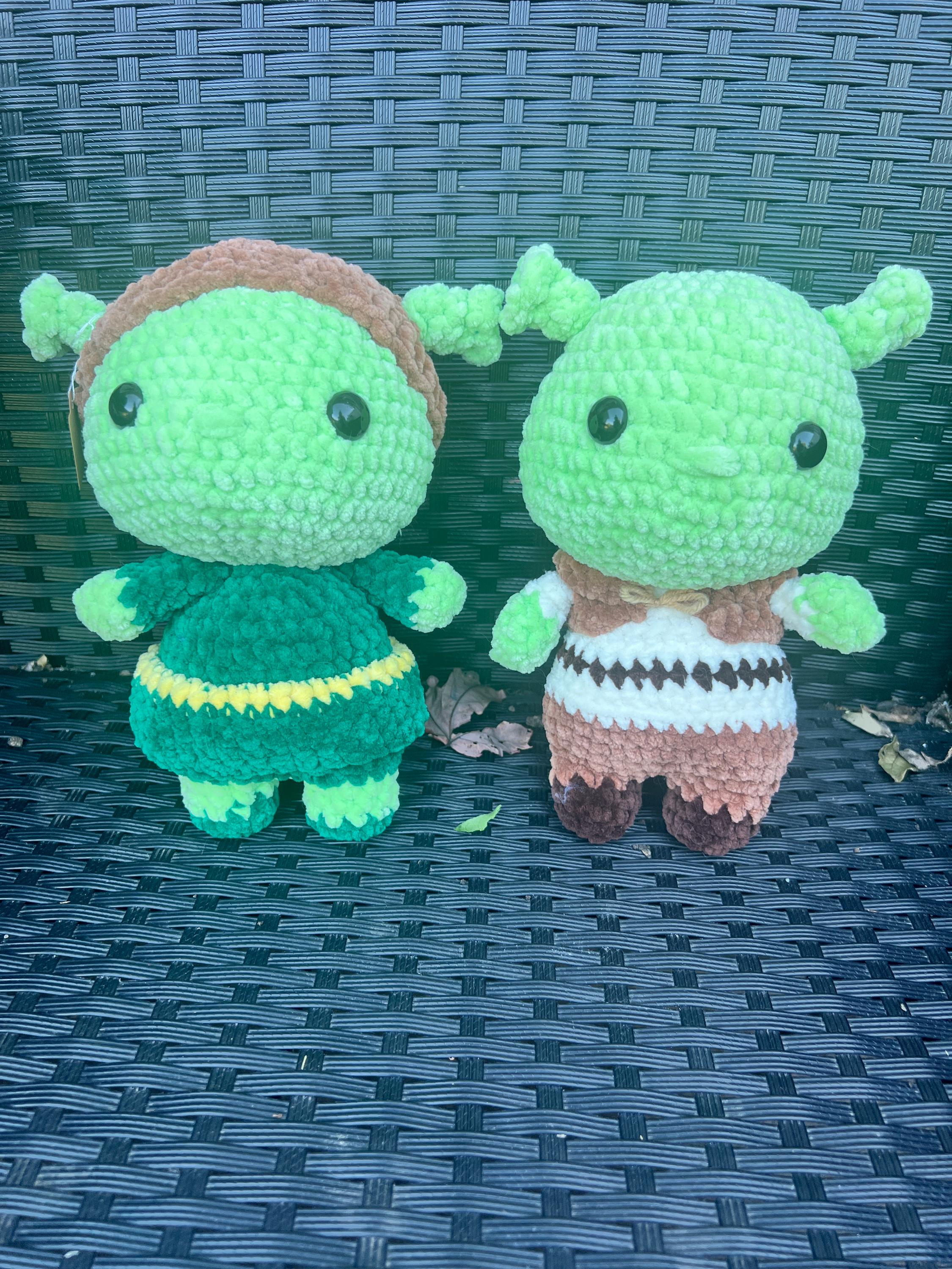 Princess Fiona Shrek Crochet Pattern, Beginner Crochet Pattern, Ogre ...