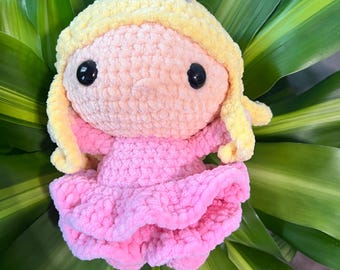 Glinda doll, crochet Glinda, wicked merch, birthday gift for her, Christmas gift for women, wicked gifts for adults, crochet wicked doll