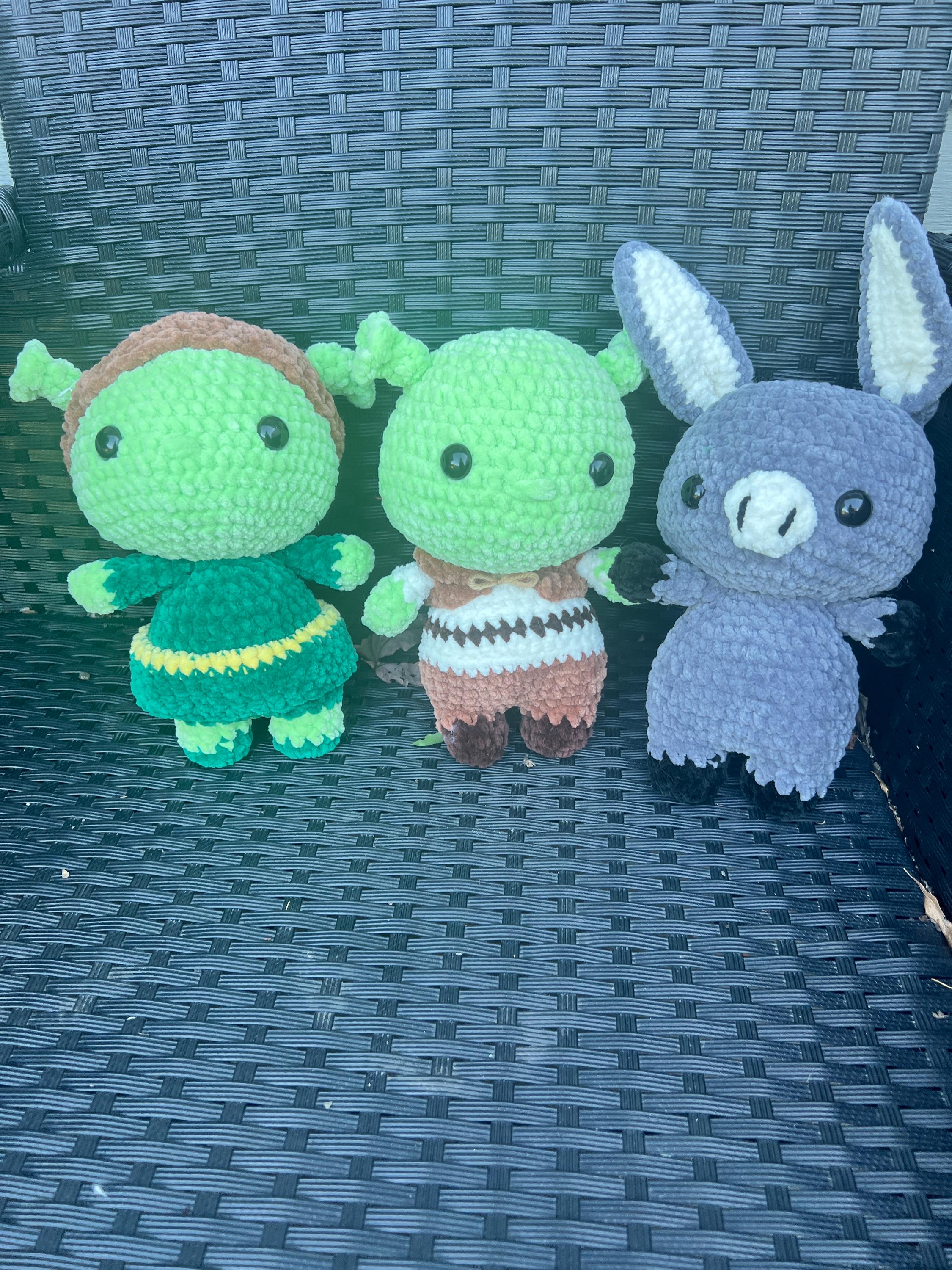 Princess Fiona Shrek Crochet Pattern, Beginner Crochet Pattern, Ogre ...