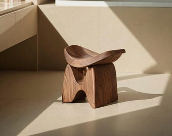 Rustic Wood Shower Seat for Indoor Use Solid Teak Shower Bath Spa Foot Stool Side Table Water Resistant Rustproof Hardware Bathroom Decor