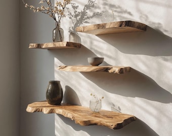 Handmade live edge shelf farmhouse floating corner shelf rustic wall mounted bracket shelf nursery bookshelf decorations home decor