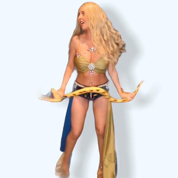 Britney Spears Slave 4 U Cosplay Slave For You Kostum Etsy