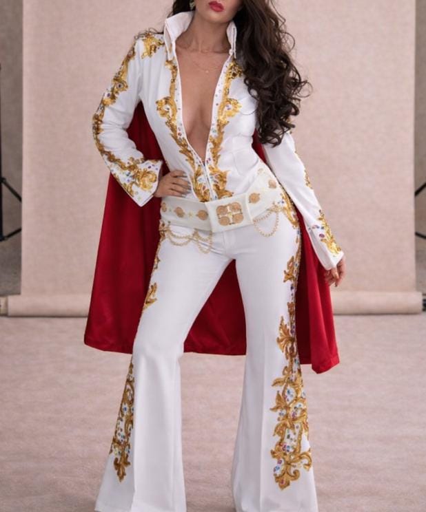 Ladies Elvis Costume - Etsy