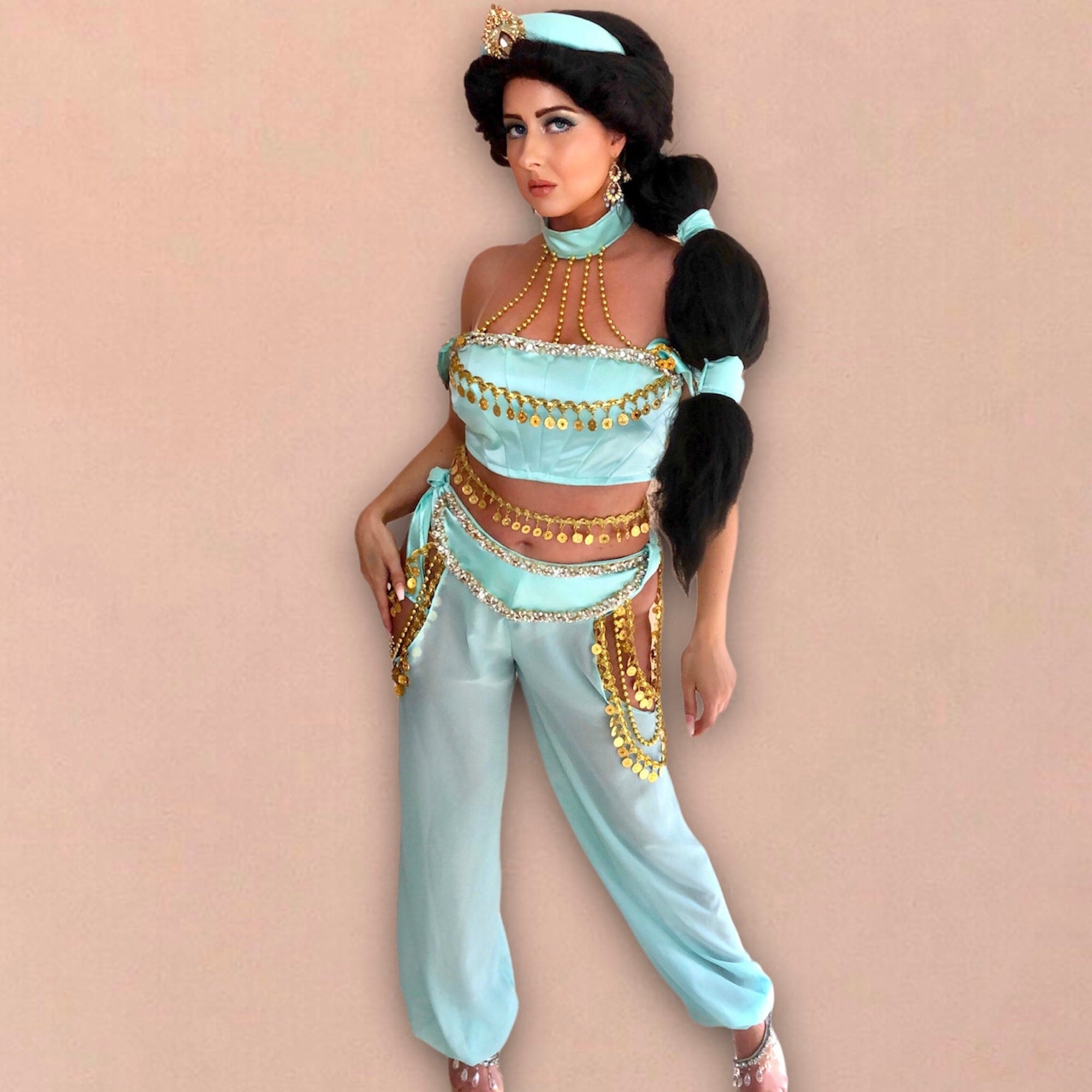 Costume de déguisement Jasmine Live Action Movie - Taille 98-104