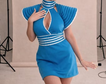 Air Hostess Cosplay Costume