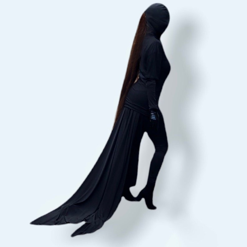 Kim Kardashian Met Gala Black 5 Piece Set Halloween Costume