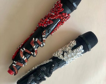 Reputation Era's Tour Snake Microphone Prop - Taylor inspired accessory Swift costume