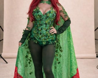 READY TO SHIP - Enchanting Green Villain-Inspired Costume