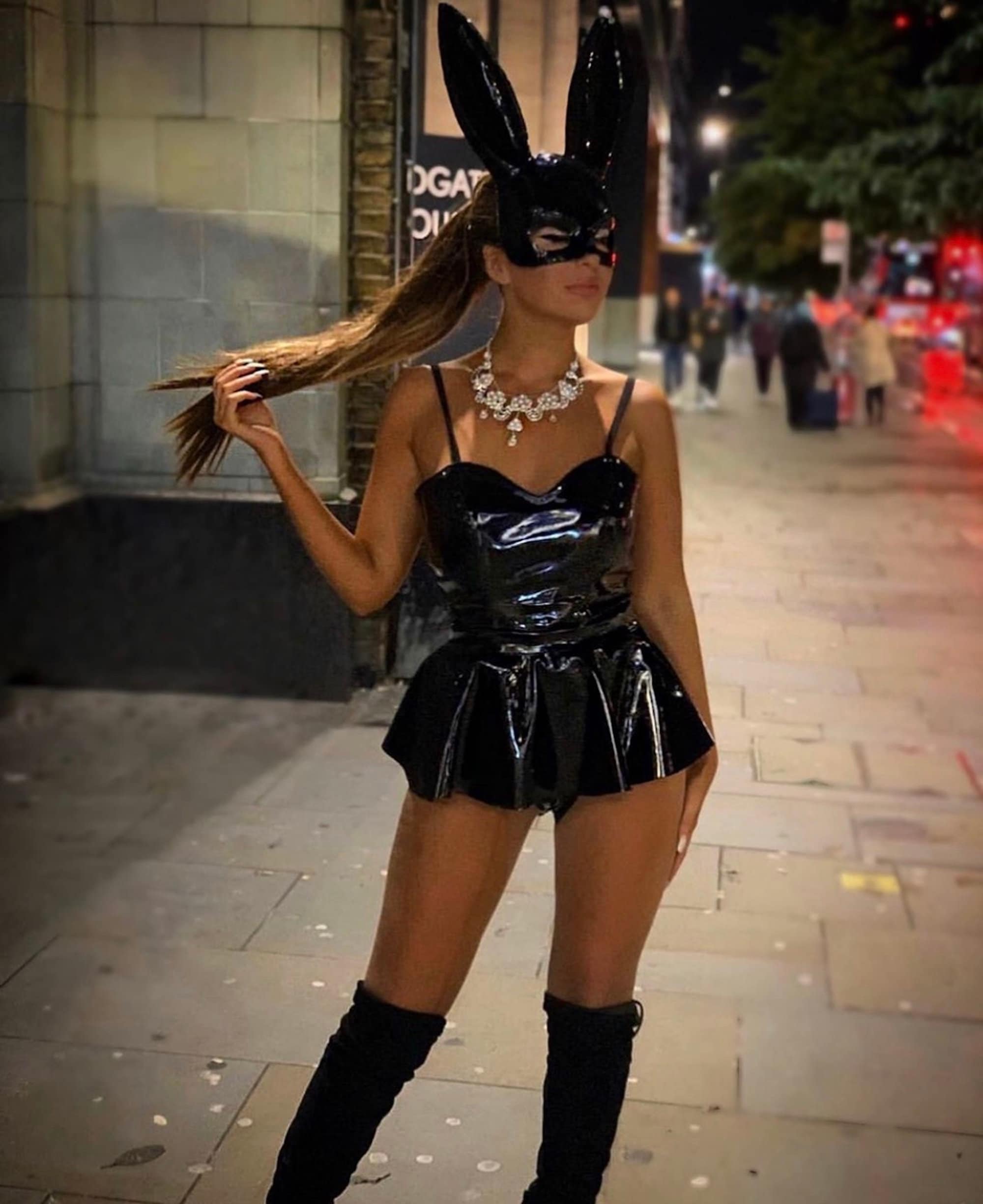 Ariana Grande Dangerous Woman Bunny Cosplay Costume - Etsy Singapore