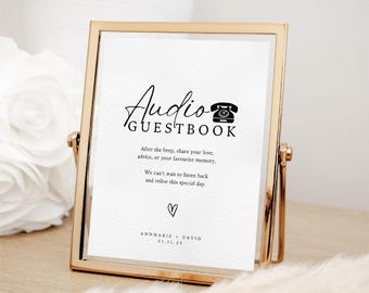 Gästebuch-Schild Aus Holz – Mit Ständer – Für Hochzeit, Verlobung & Partys