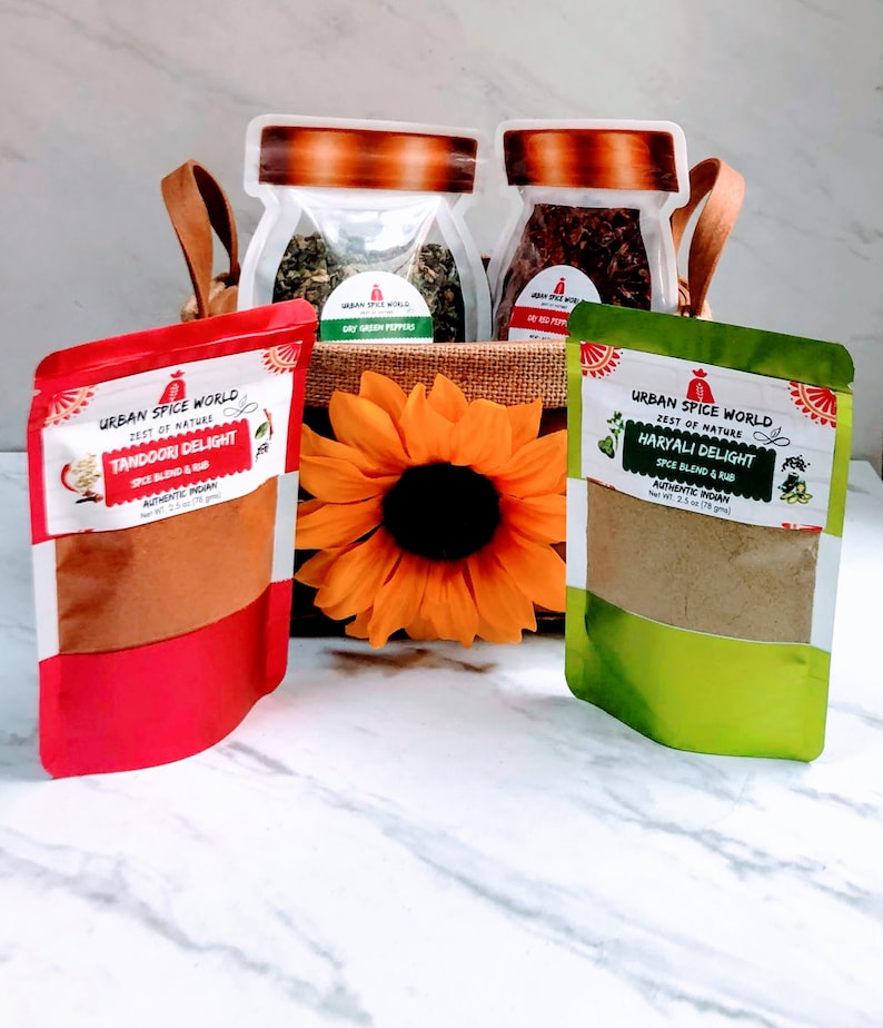 Gourmet Gift Basket Gift for her Spice Gift Basket Holiday Etsy