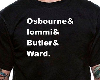 t shirt iron man black sabbath