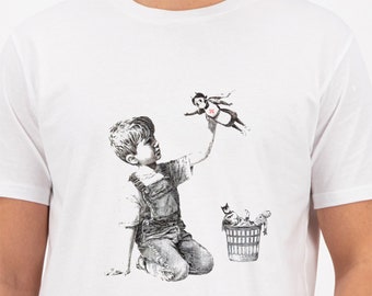 Banksy t shirt nhs