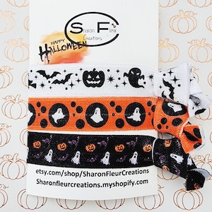 Set of 3 Halloween FOE Hairties | Bracelets