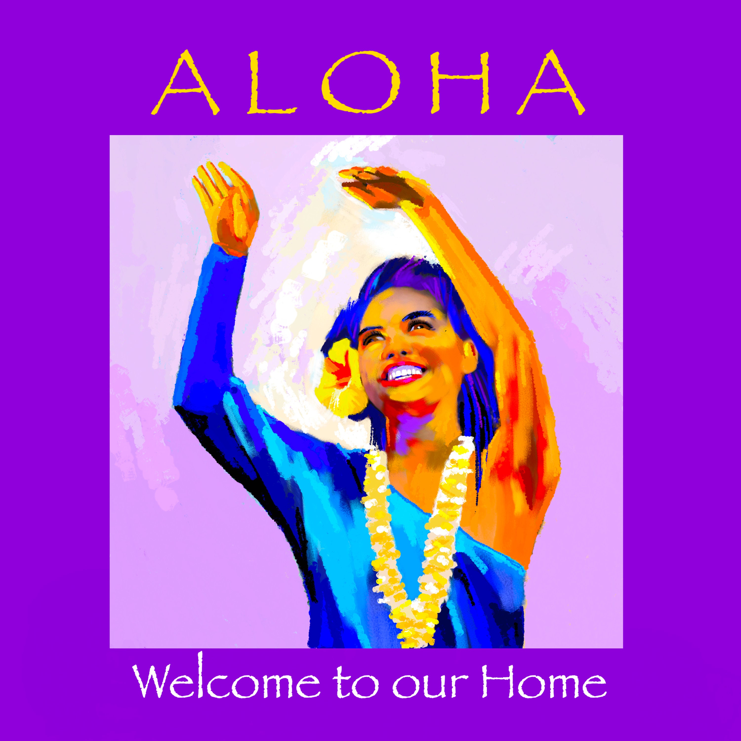 Pataloha Sign Aloha Art Sign, Hawaiian Designs, - Etsy