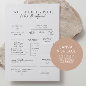 Set van 3 gastenboekkaartjes om in te vullen | Gastenboek | Trouwgastenboek | Eenvoudig gastenboek | Minimalistisch | DIN A5 | Canva-sjabloon