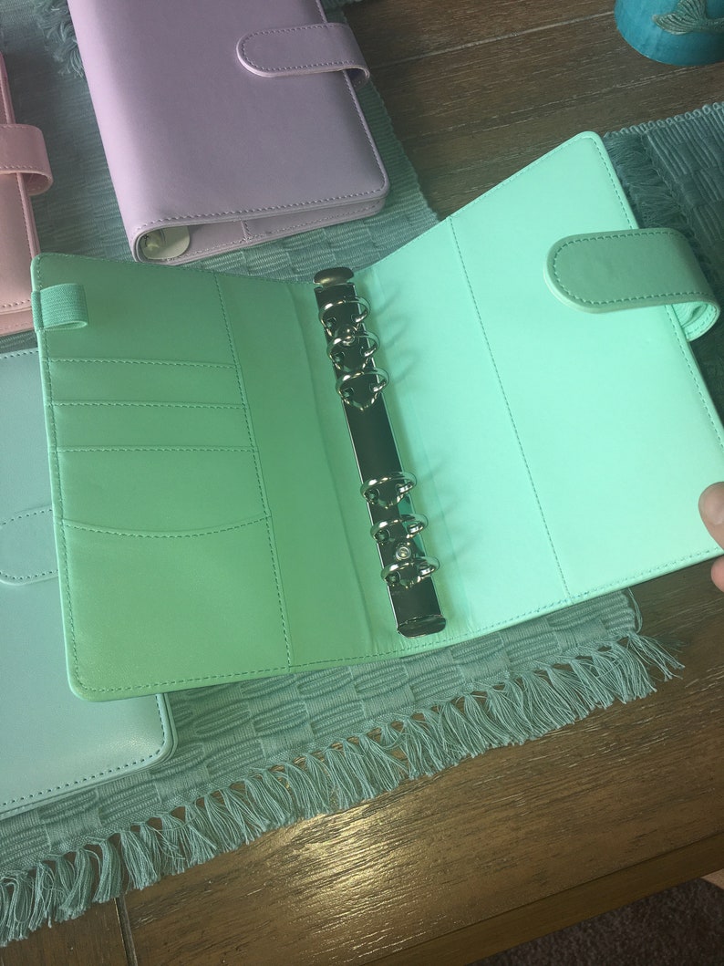 Leather Cash Envelope Wallet for Envelope System Etsy