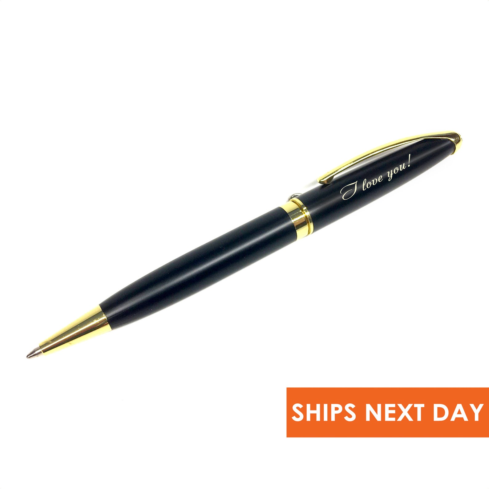 Engraved Pen Gift for Woman Personalized Pen with Your Text Etsy