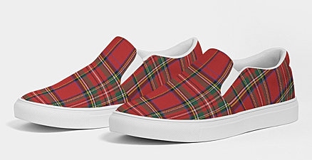Tartan plaid sale shoes