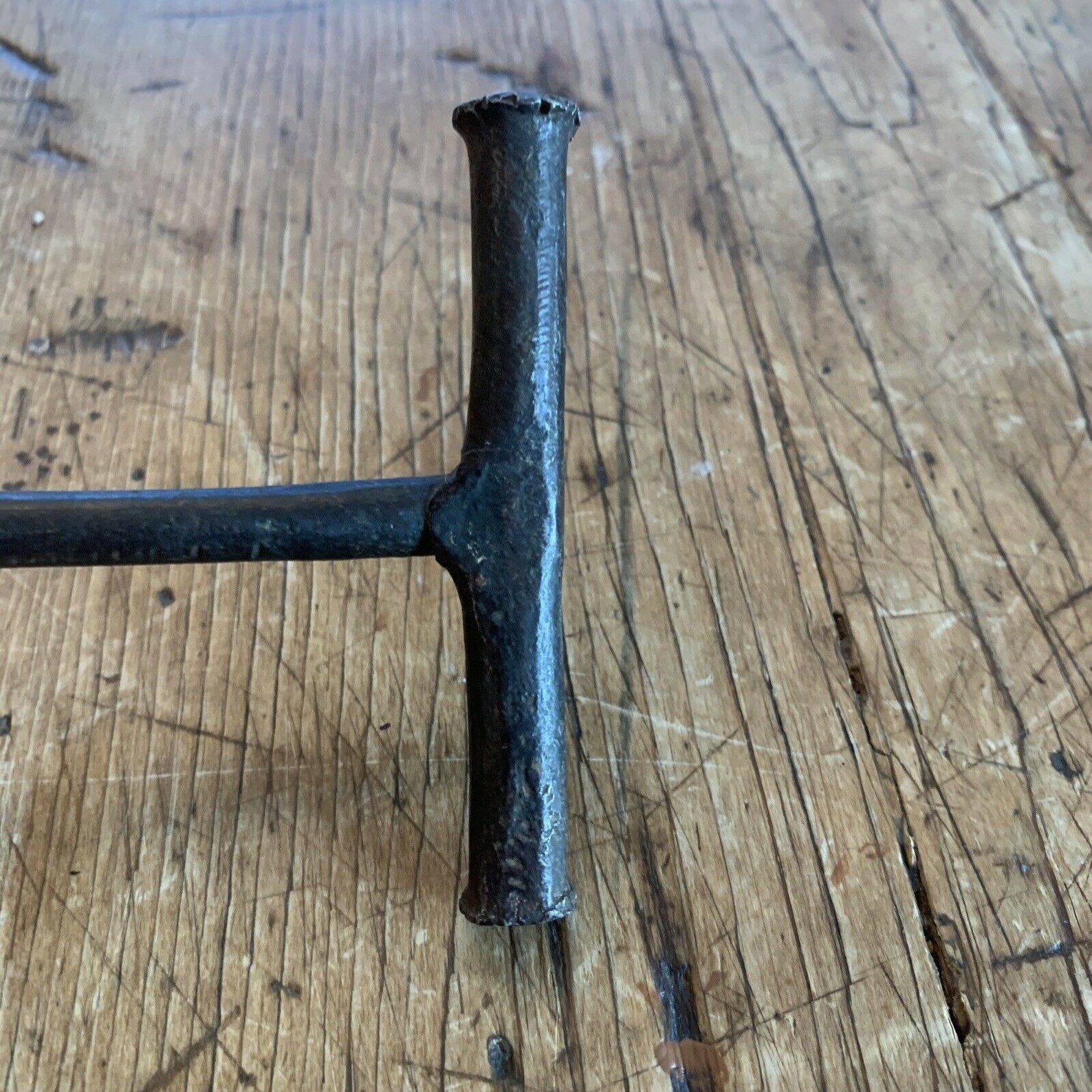 Hand Antique Vintage Hook With Handle Grappling Butcher