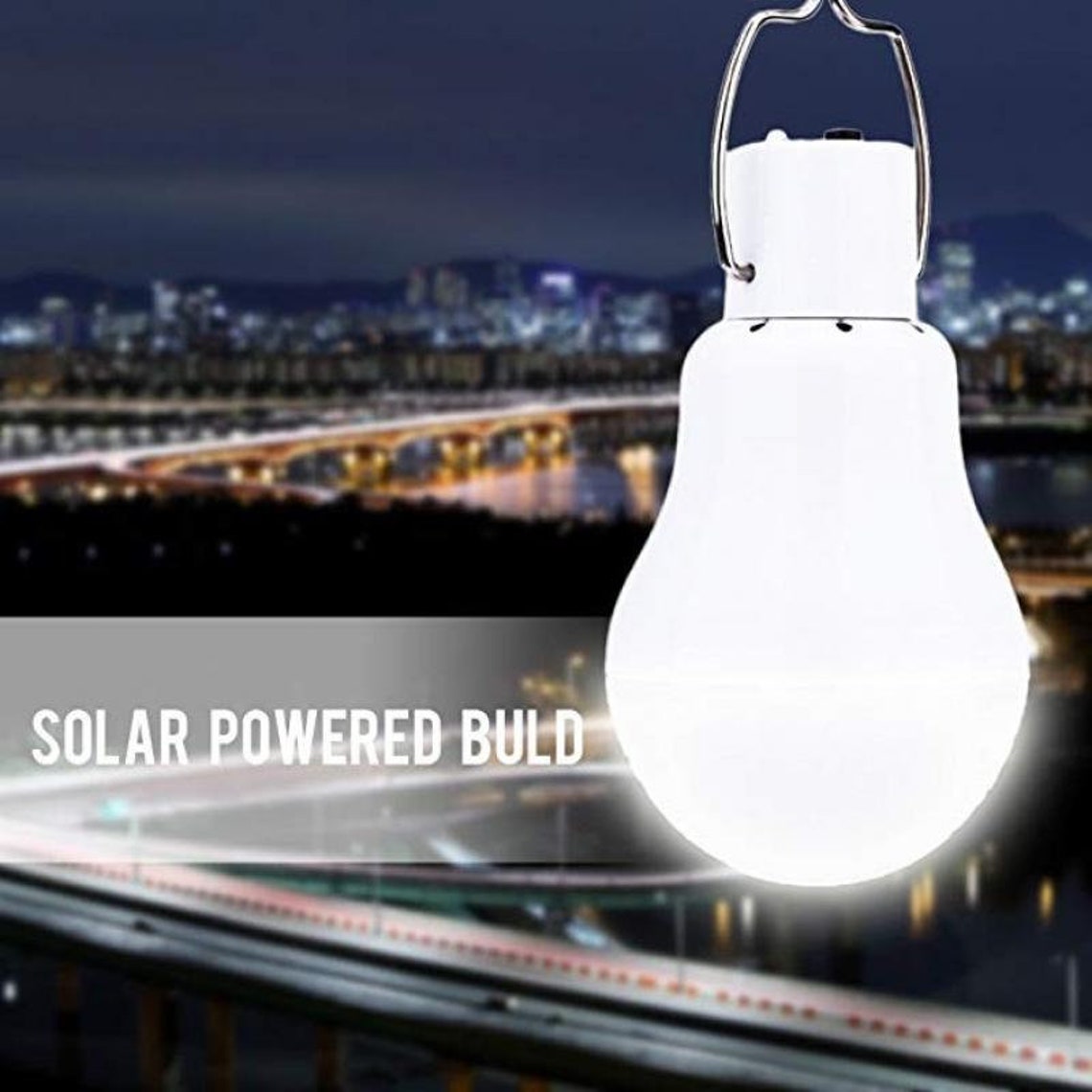 SolarGlühbirne 110LM Solar powered Led Glühbirne Outdoor Etsy