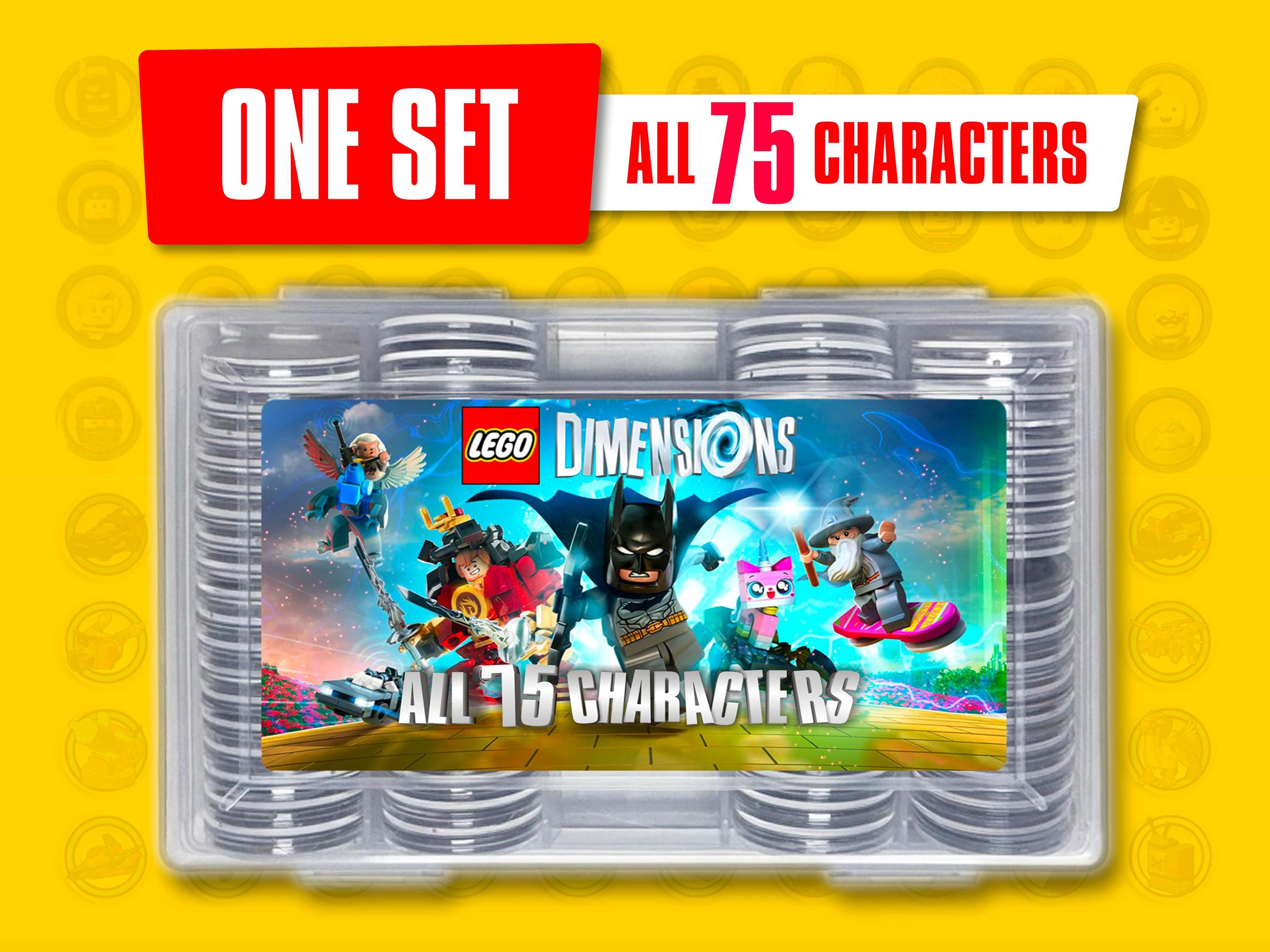 ニカゲーム Ｌサイズ LEGO Dimensions: All 75 Characters NFC Tags - Etsy