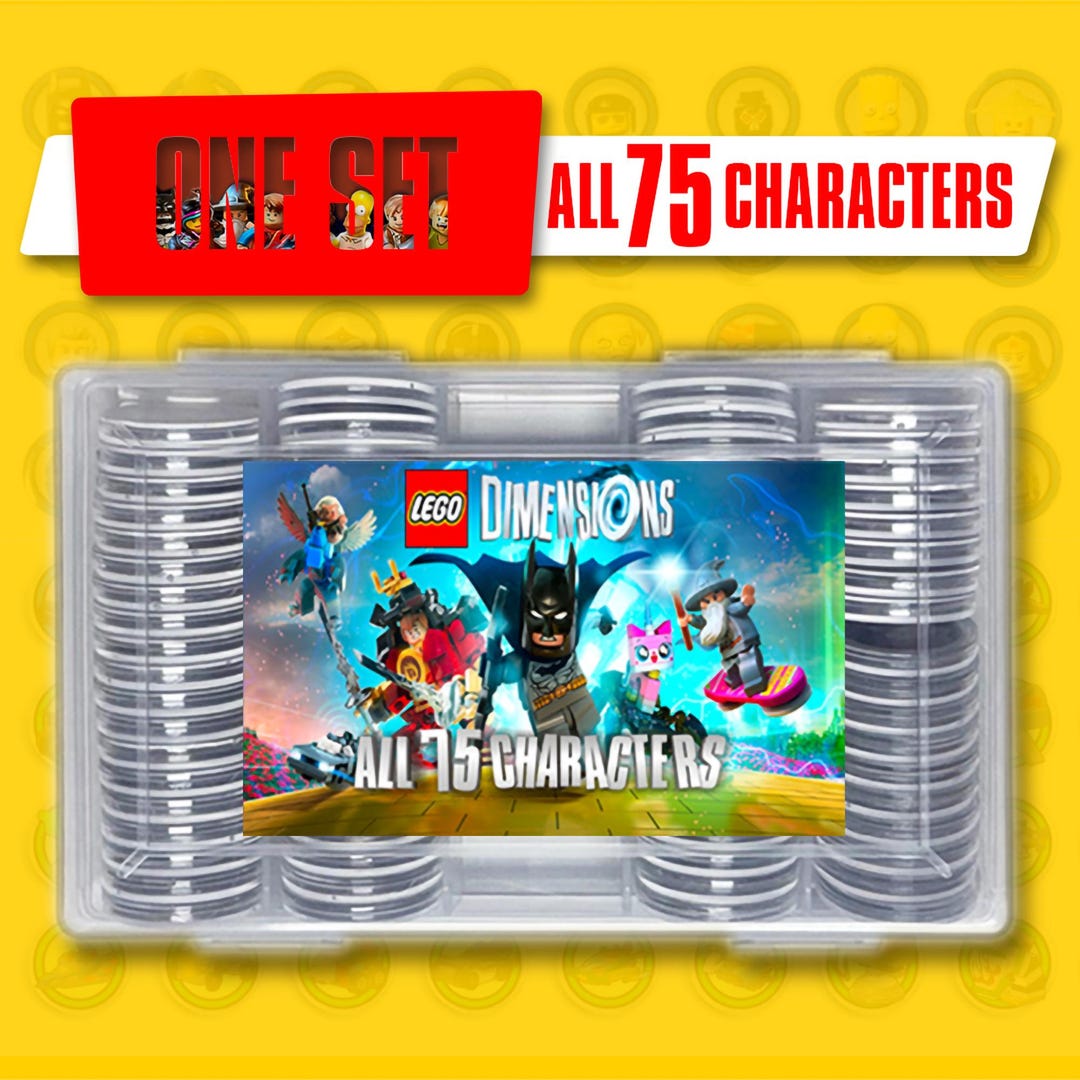 Sample 75 Characters LEGO Dimensions: All 75 Characters NFC Tags - Etsy