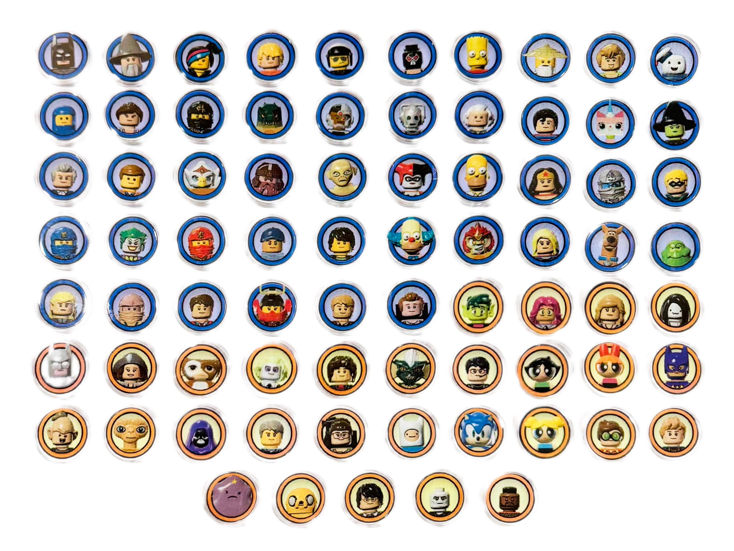 Sample 75 Characters LEGO Dimensions: All 75 Characters NFC Tags - Etsy