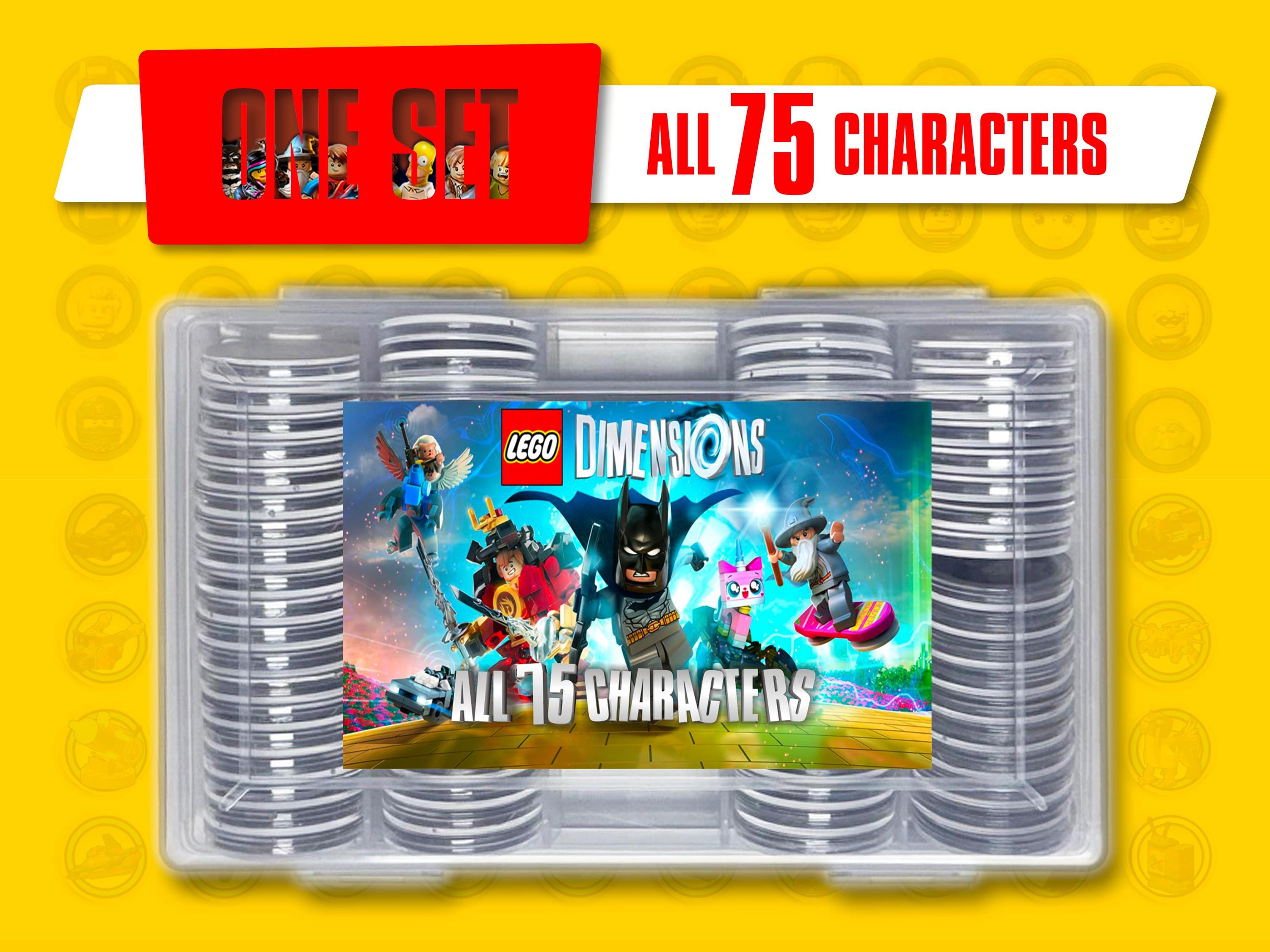 LEGO Dimensions: All 75 Characters NFC Tags - Etsy