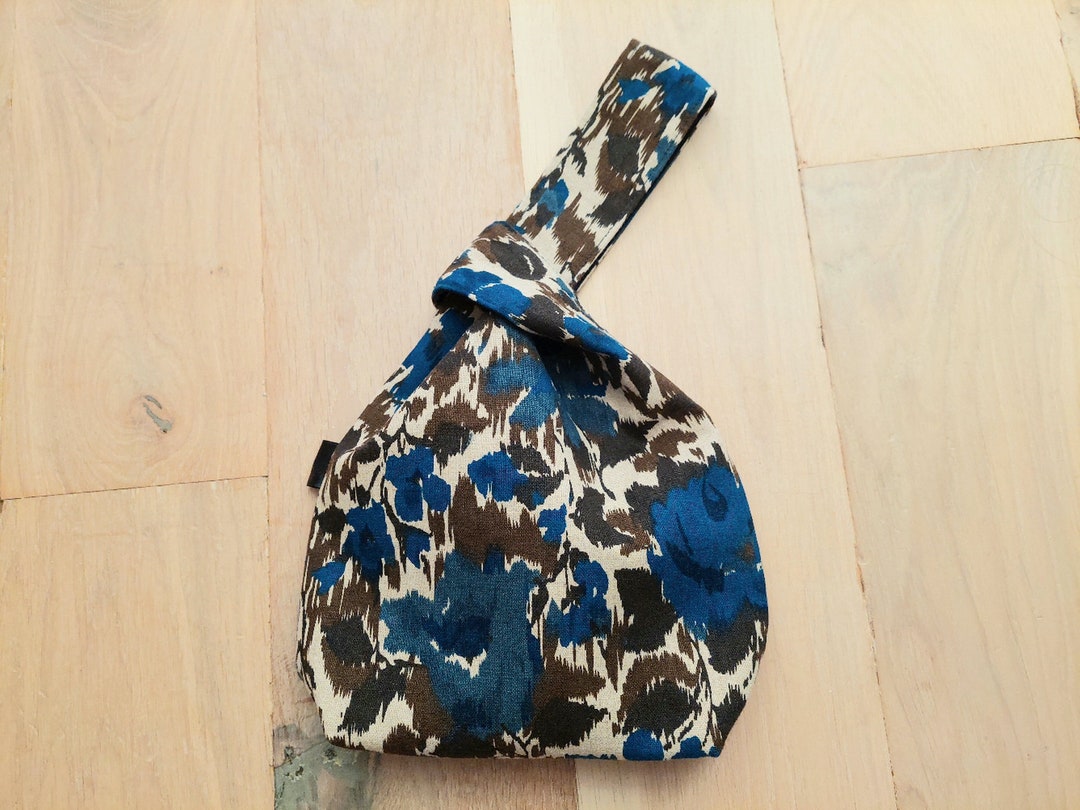 Japanese Small Bag Japanese Project Pouch Japanese Project Bag Cat