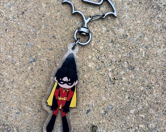 Tim Drake Robin Keychain.
