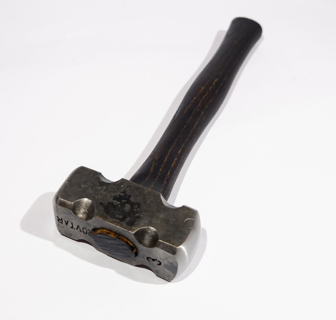 3 lb 1400 g Blacksmith's rounding hammer hand Bine