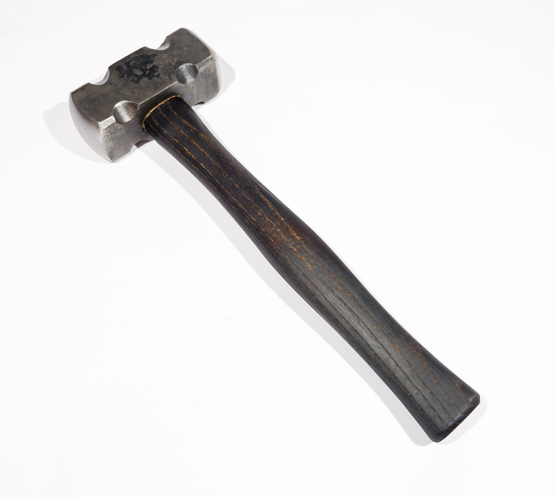 3 lb 1400 g Blacksmith's rounding hammer hand Bine