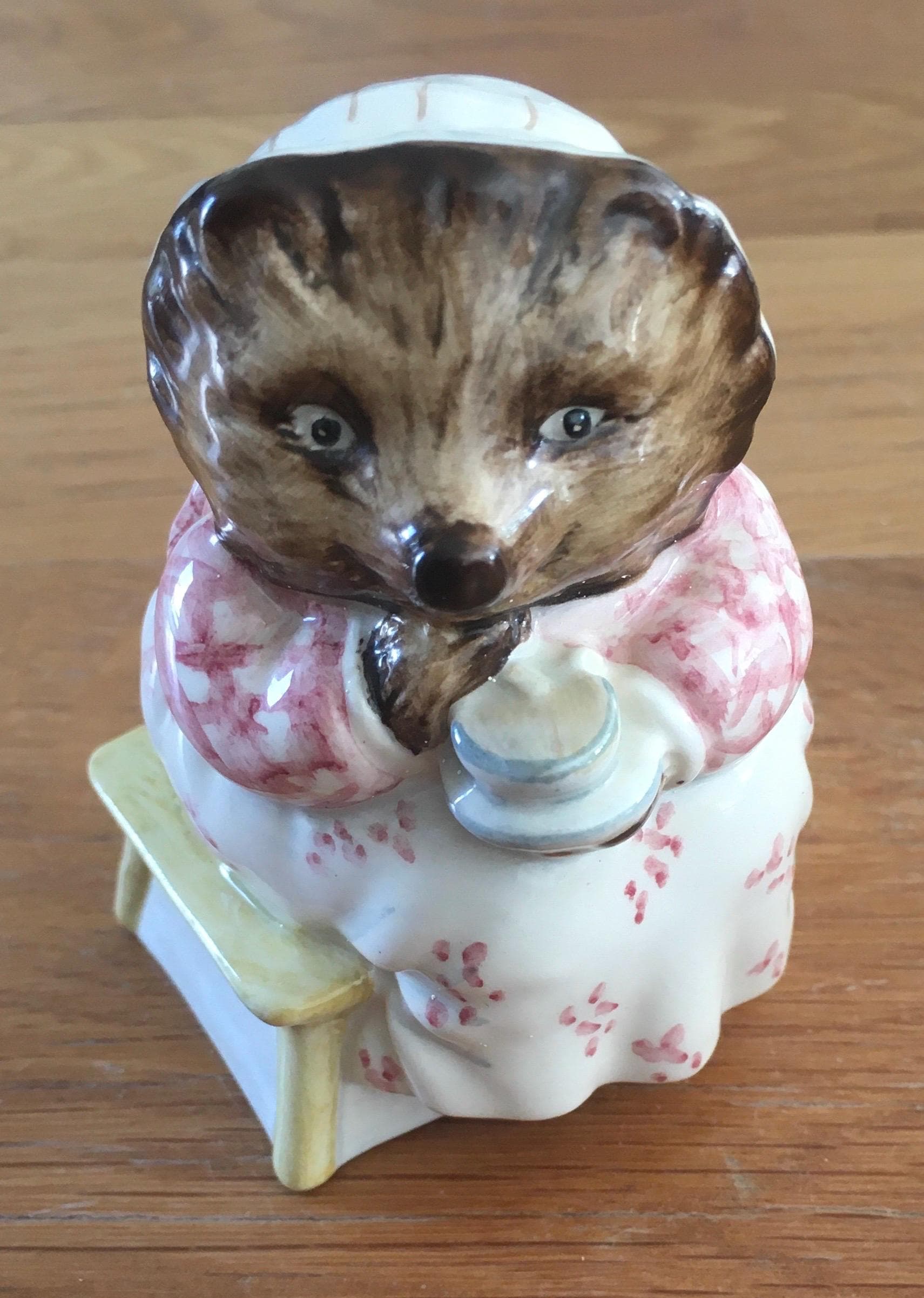 Vintage Beswick Beatrix Potter Mrs. Tiggy Winkle Figurine, 1985 - Etsy